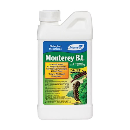 Monterey Monterey B.t. Organic Insect Killer Liquid Concentrate 1 pt LG 6332